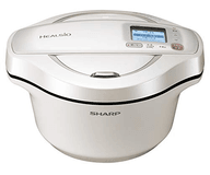 シャープ 水なし自動調理鍋 2.4L ホワイト系SHARP ヘルシオホットクック KN-HW24F-W