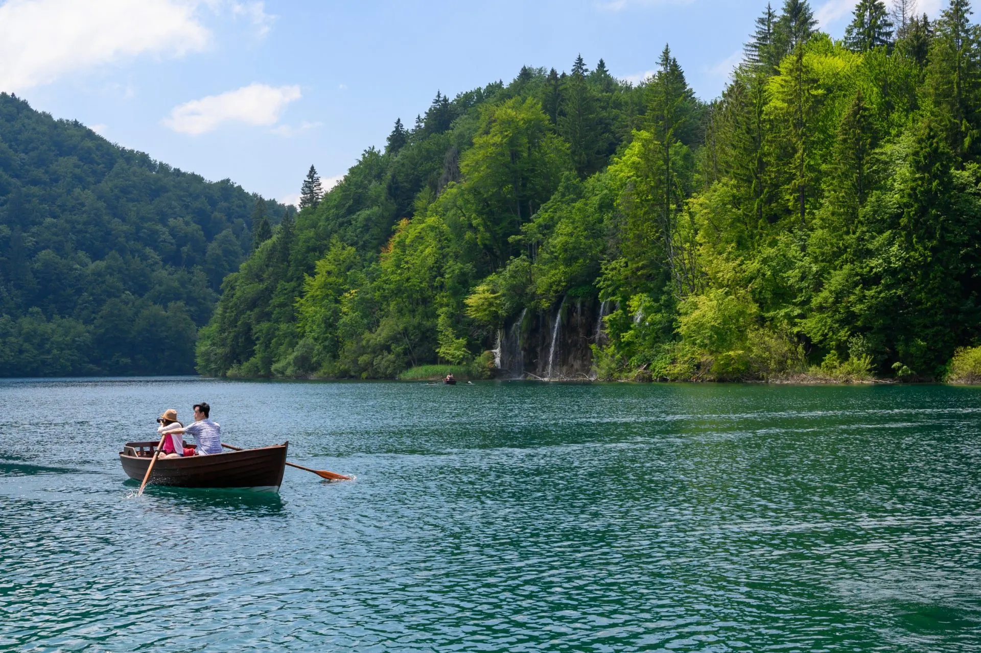 プリトヴィツェの大きな湖