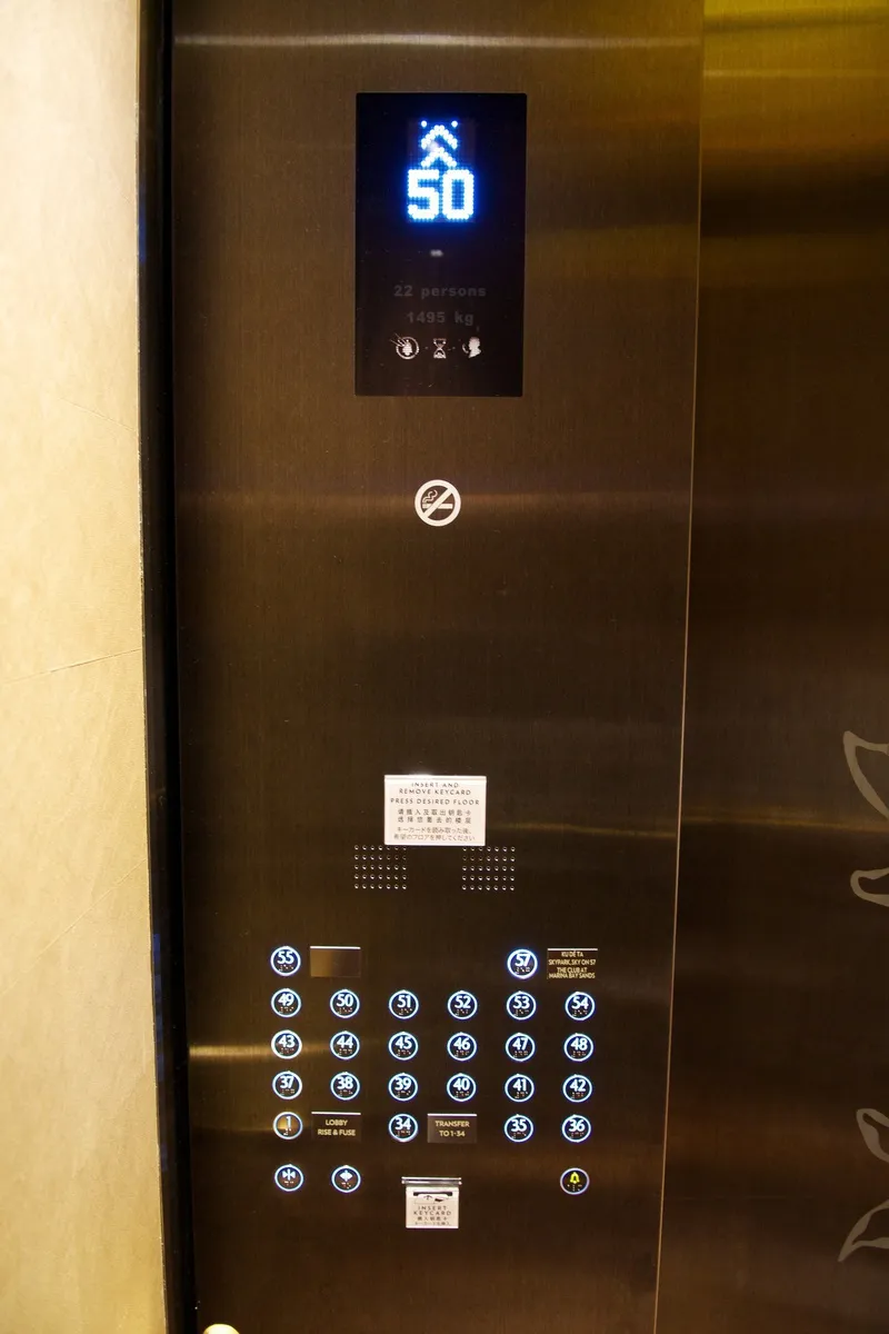 Marina Bay Sandsのロビー