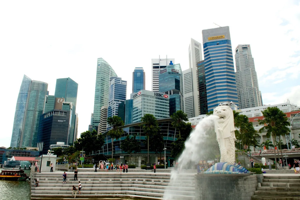 マーライオン像