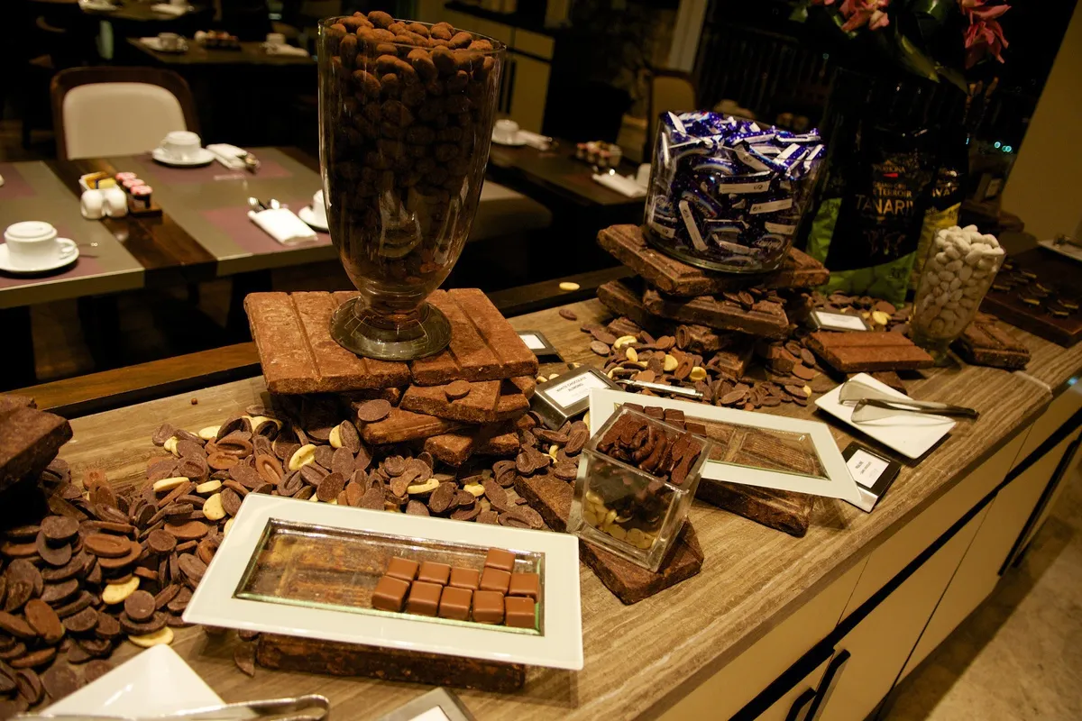 チョコレートバーのスイーツ