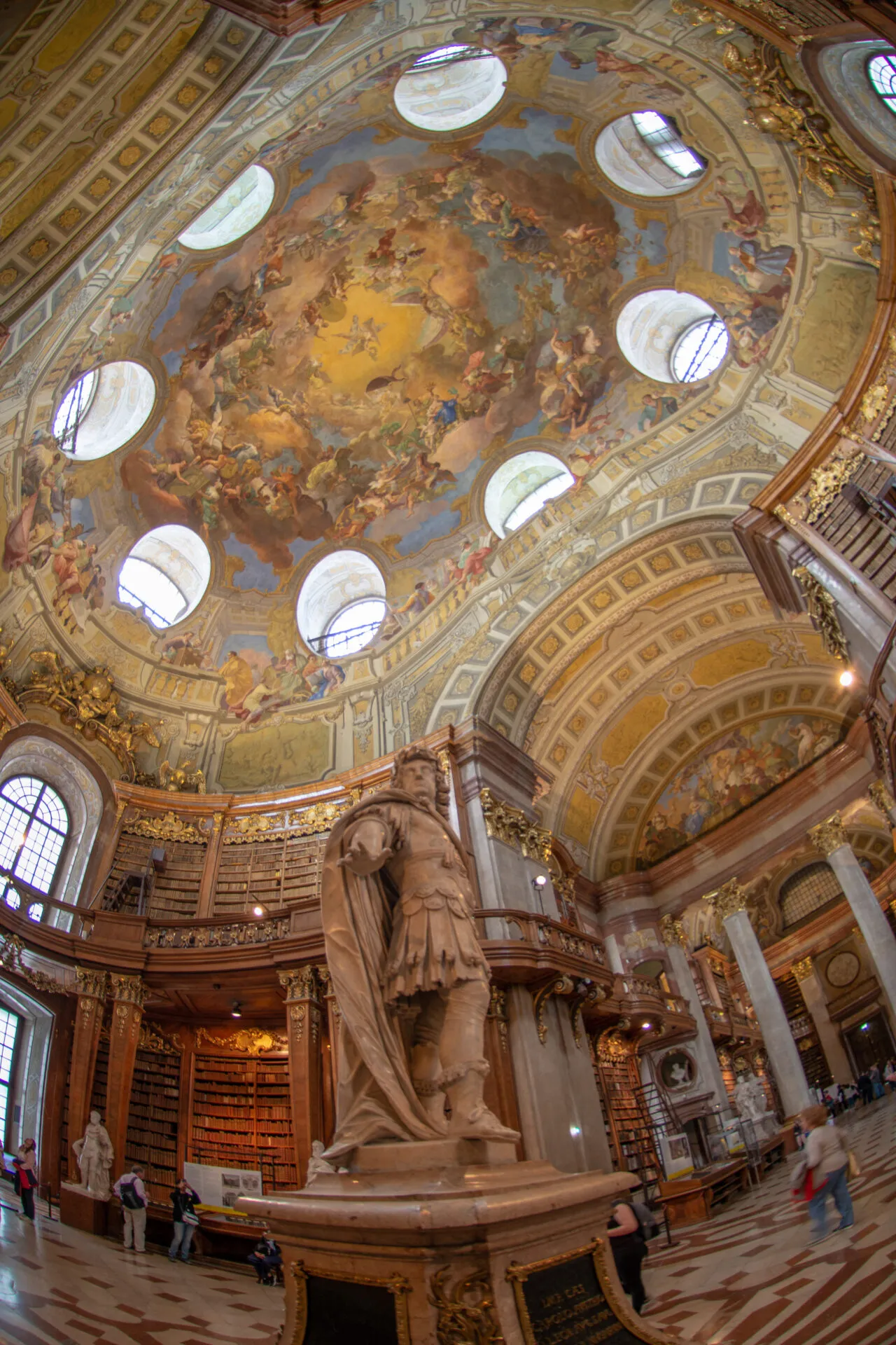 国立図書館の装飾