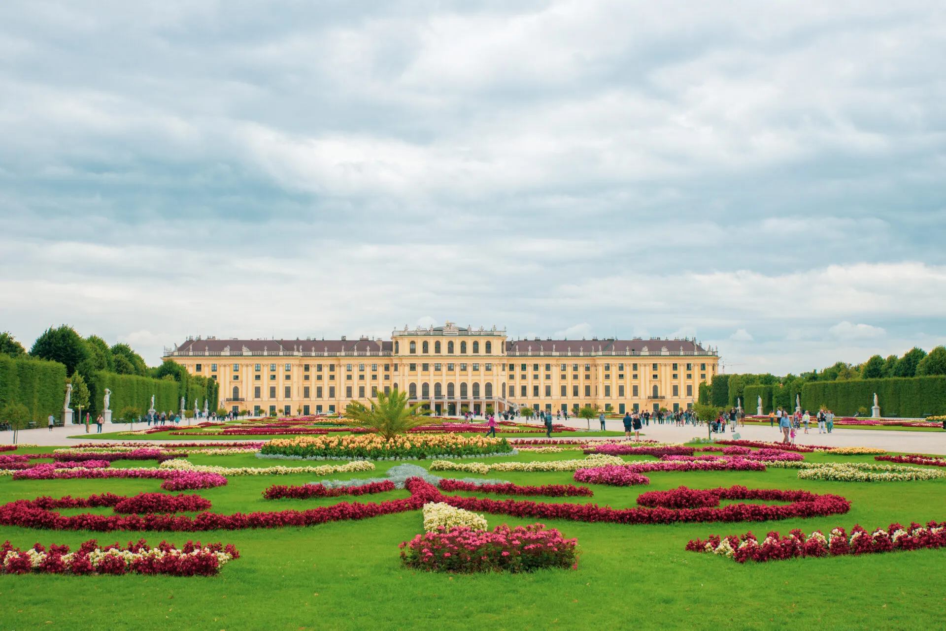 シェーンブルン宮殿の庭園