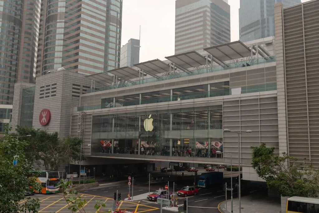 香港のAppleストア