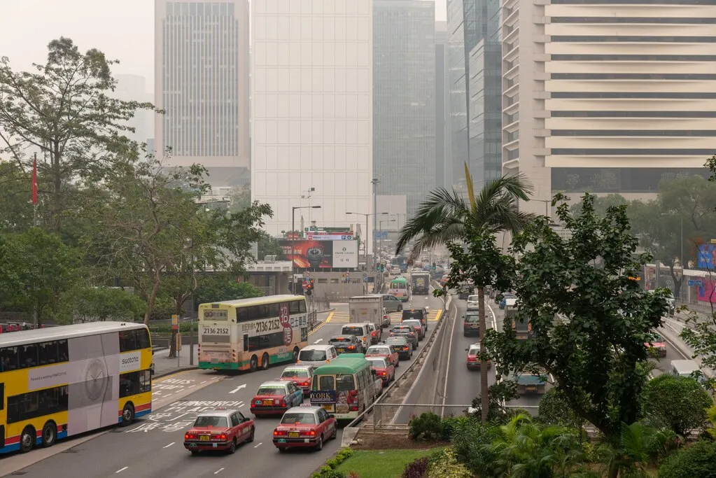 香港の交通渋滞