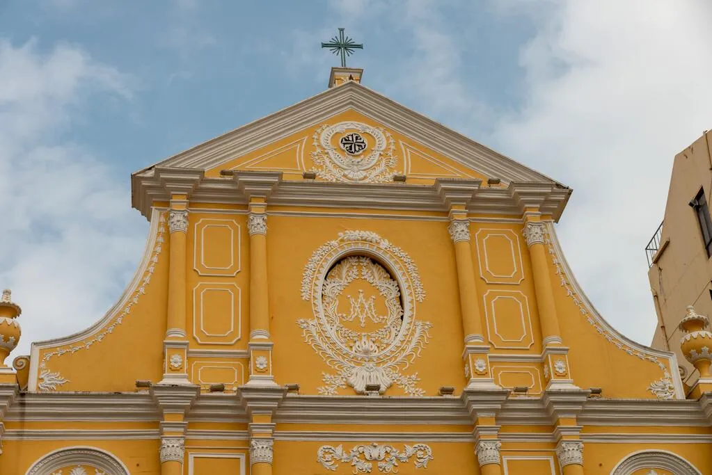 マカオ市街の様子
