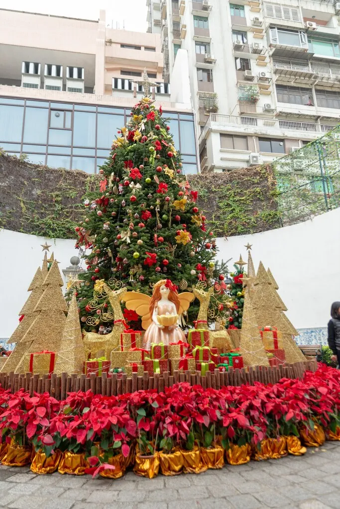 クリスマスの飾り付け