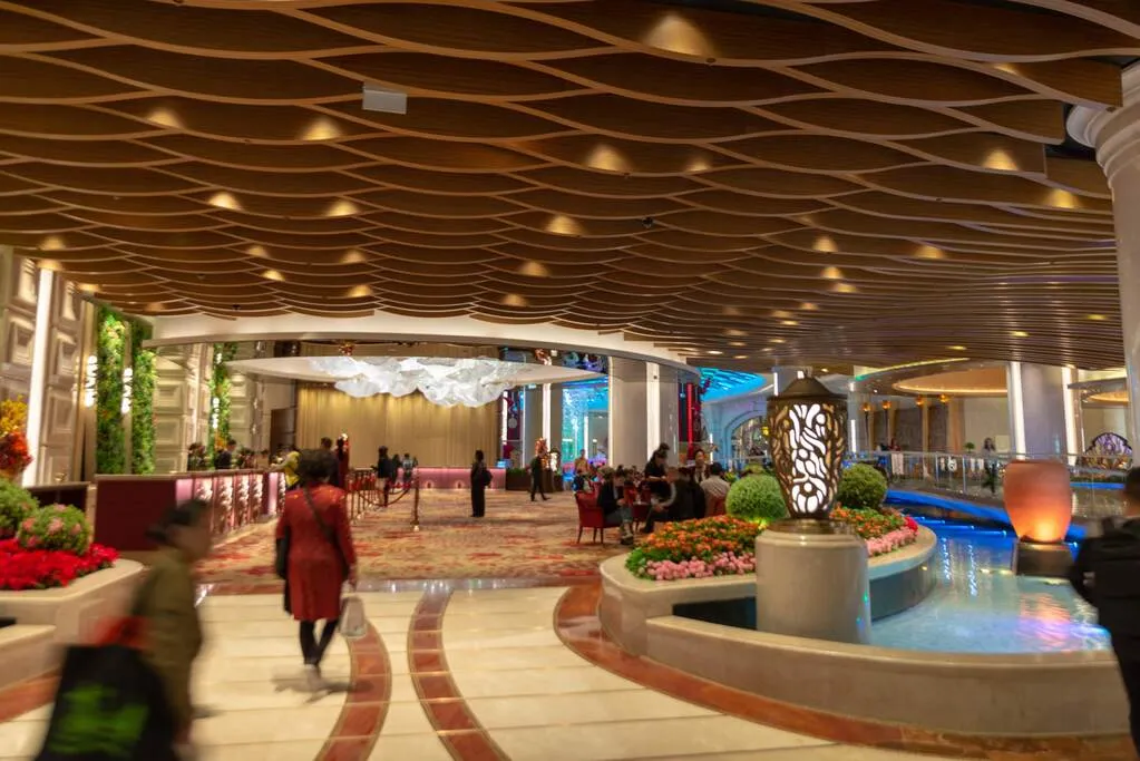 ホテルの豪華なフロント