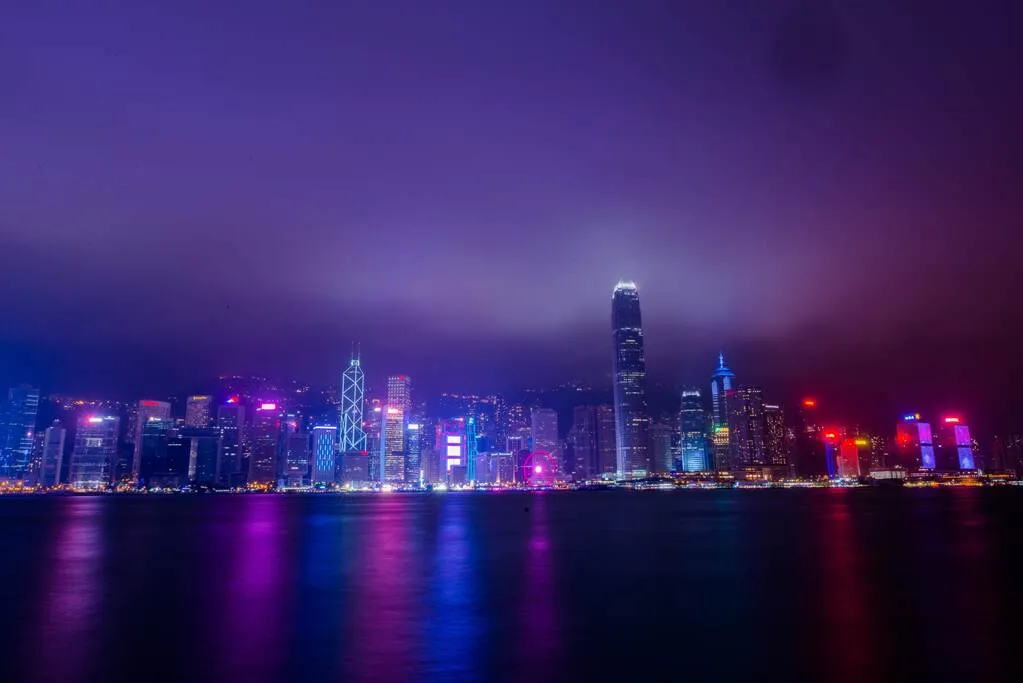 香港の高層ビル群