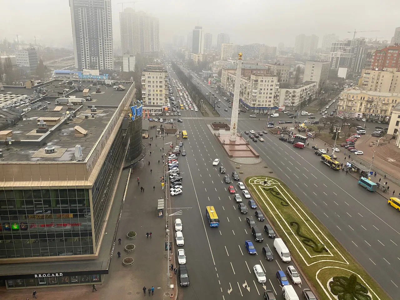 キエフの街並み