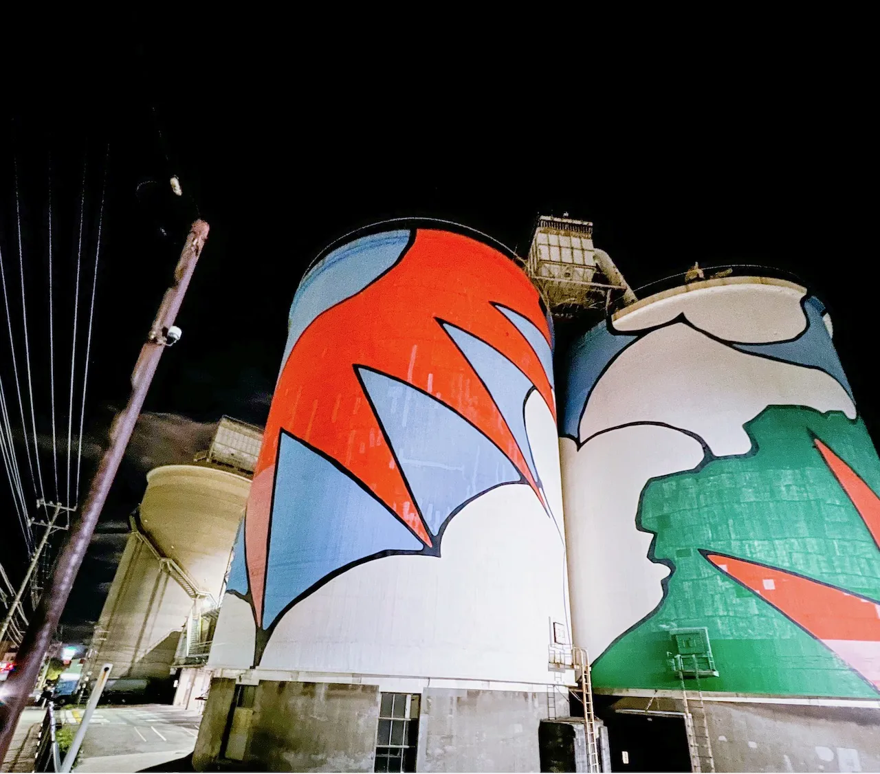 川崎工場エリアの全景