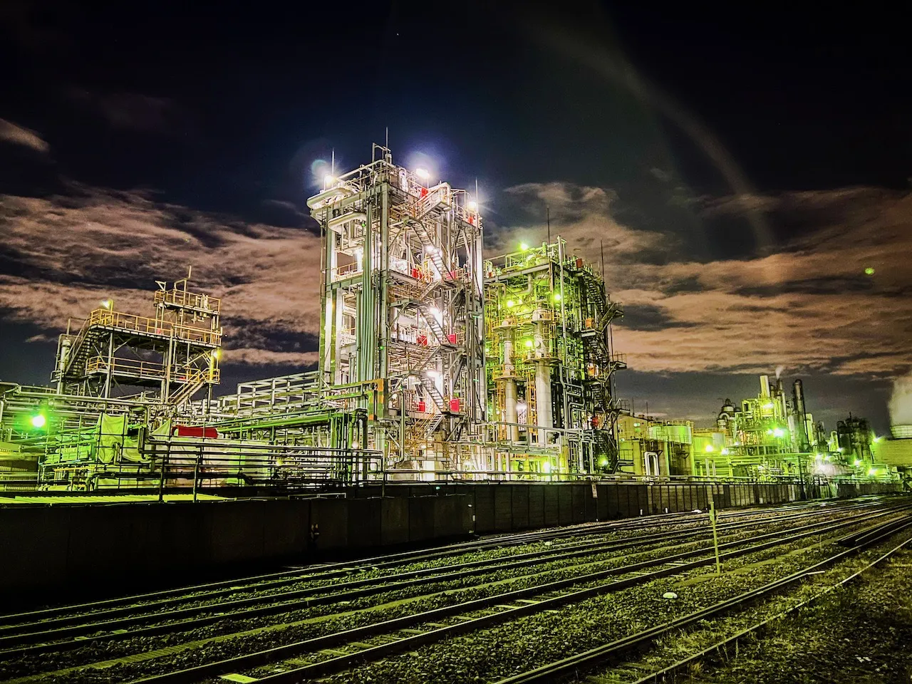 プラントのクローズアップ