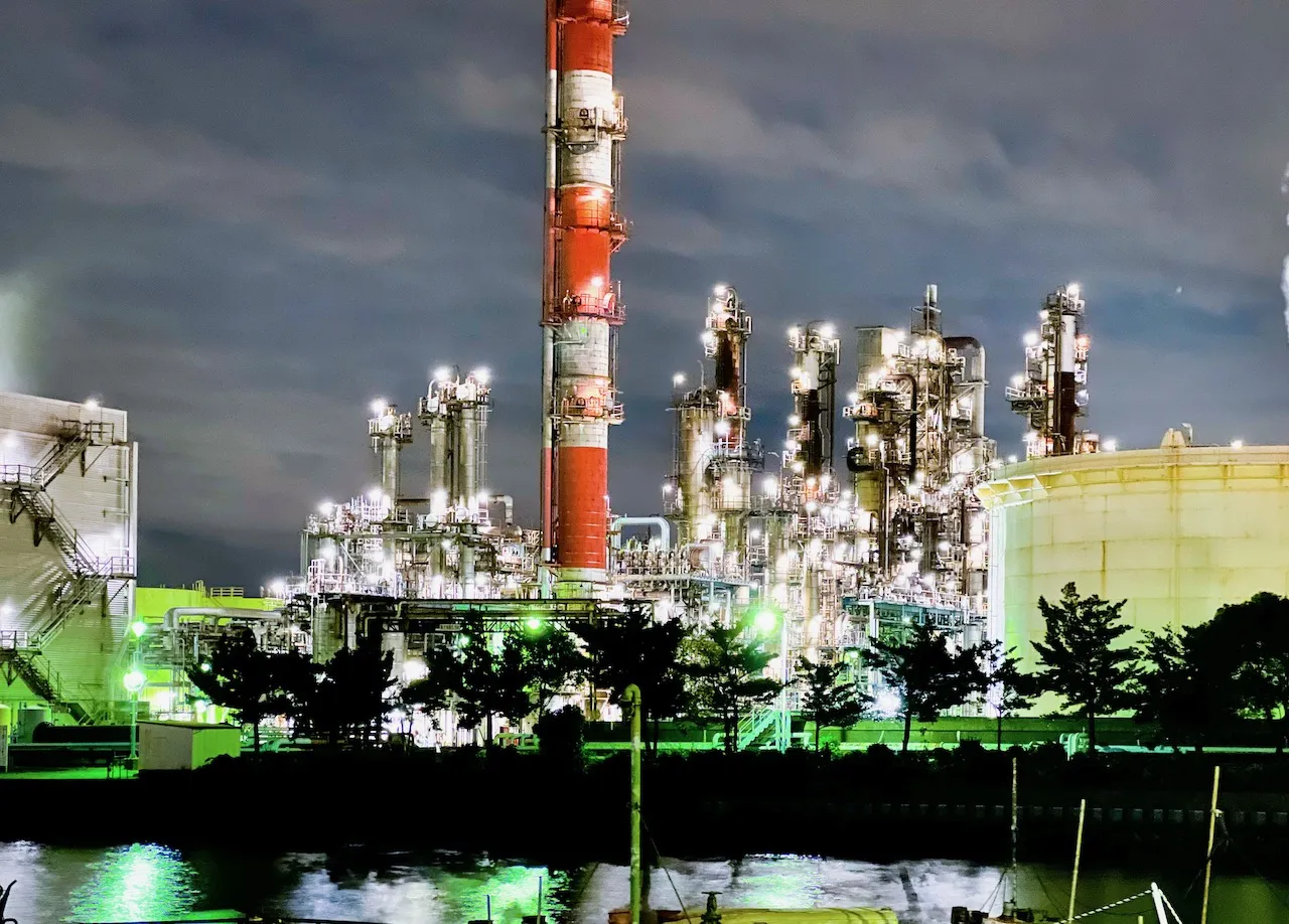 川崎工場の光景