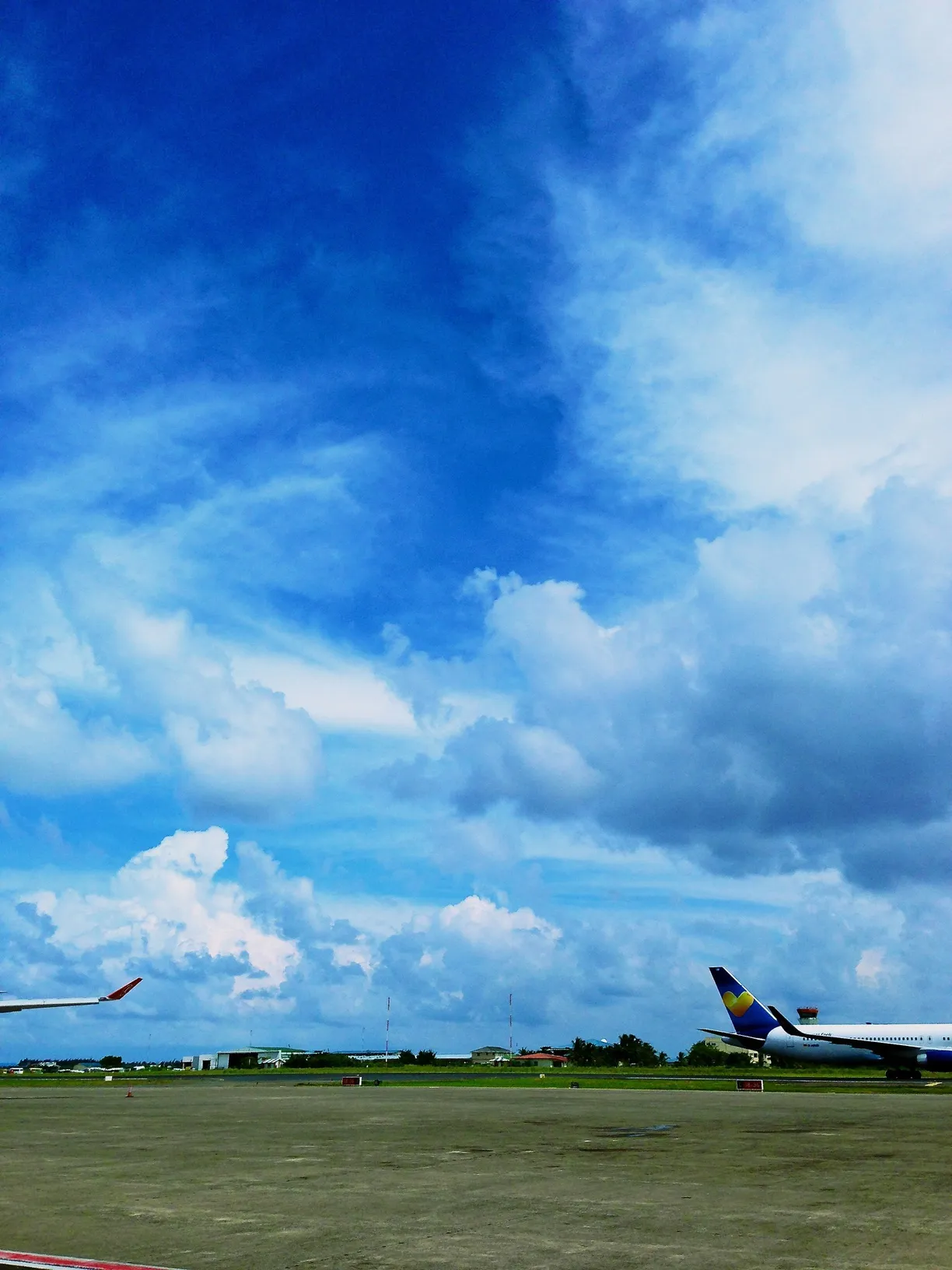 マーレ空港の外観