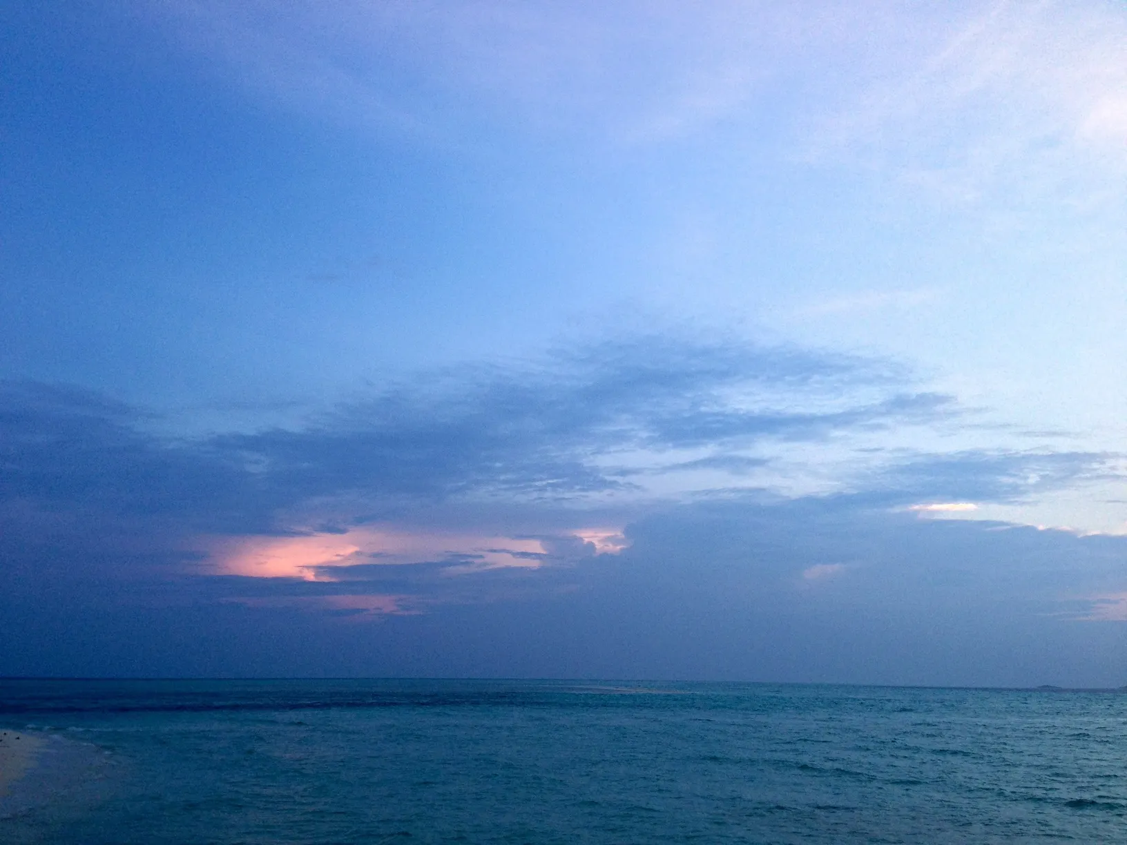 モルディブのサンセット