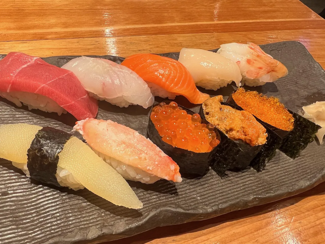 空港で食べたお寿司