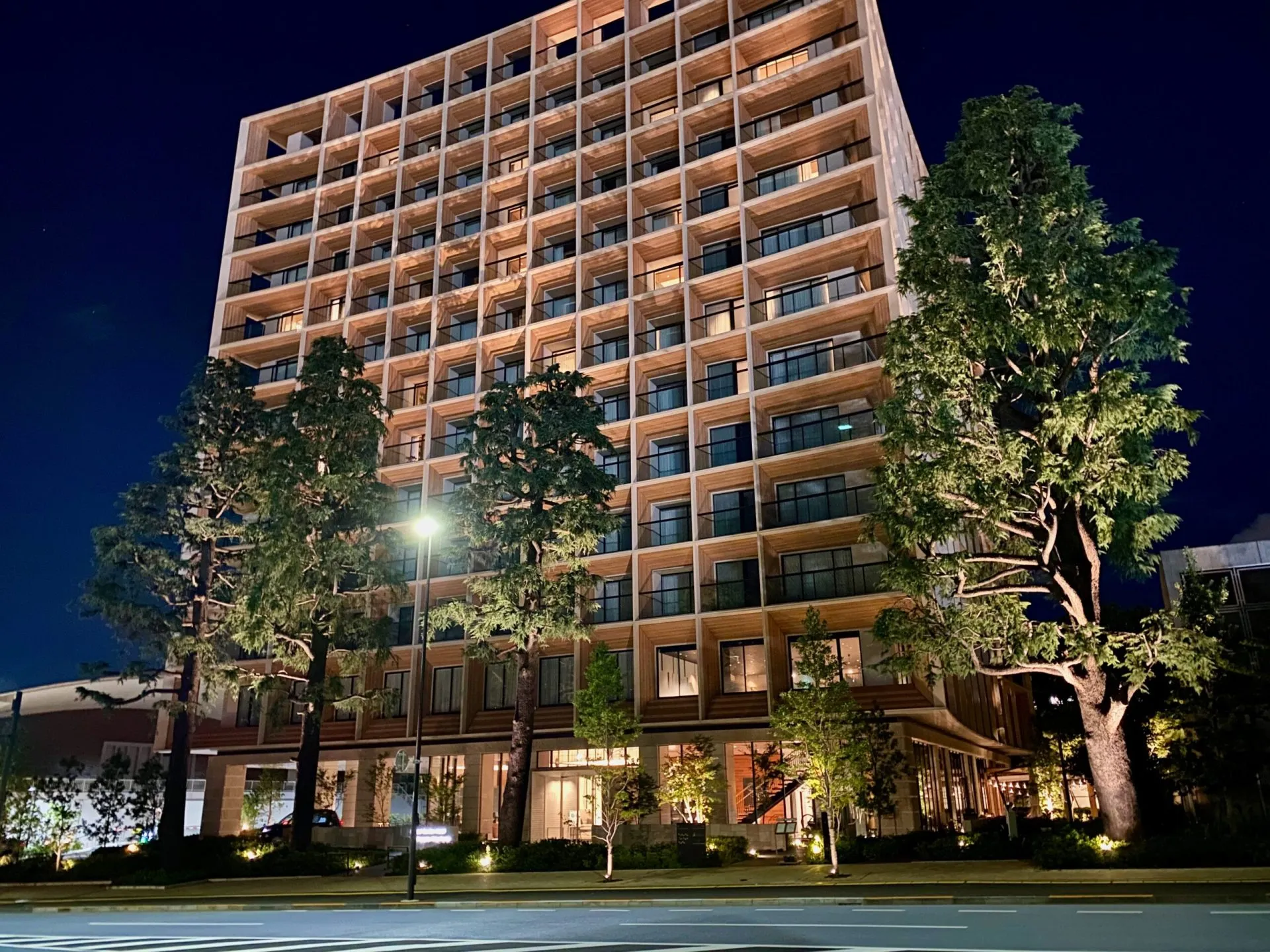 三井ガーデンホテル神宮外苑の外観