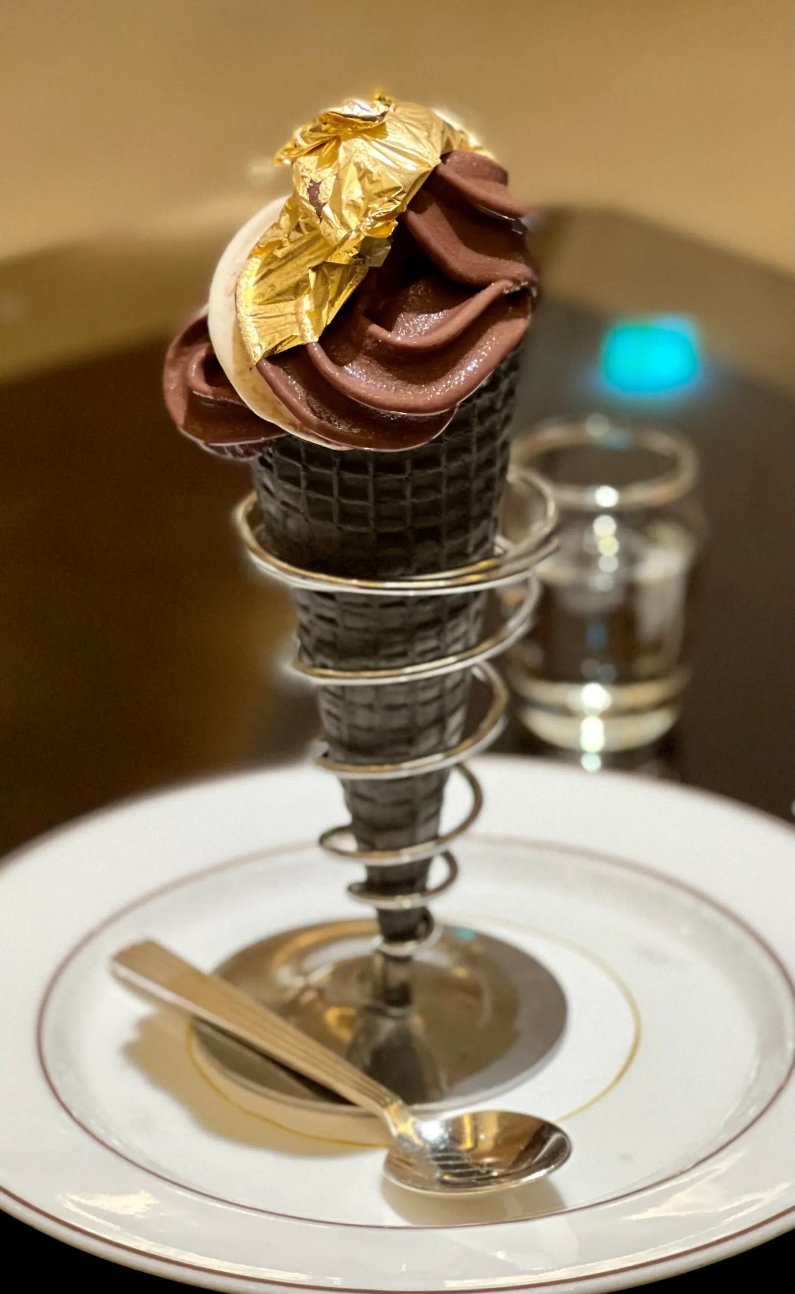 金箔のせソフトクリーム