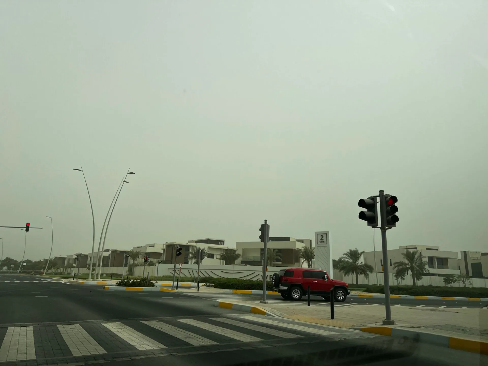 建設中の分譲住宅エリア