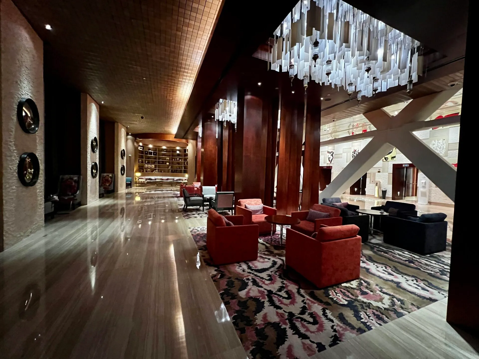 アブダビのホテル外観