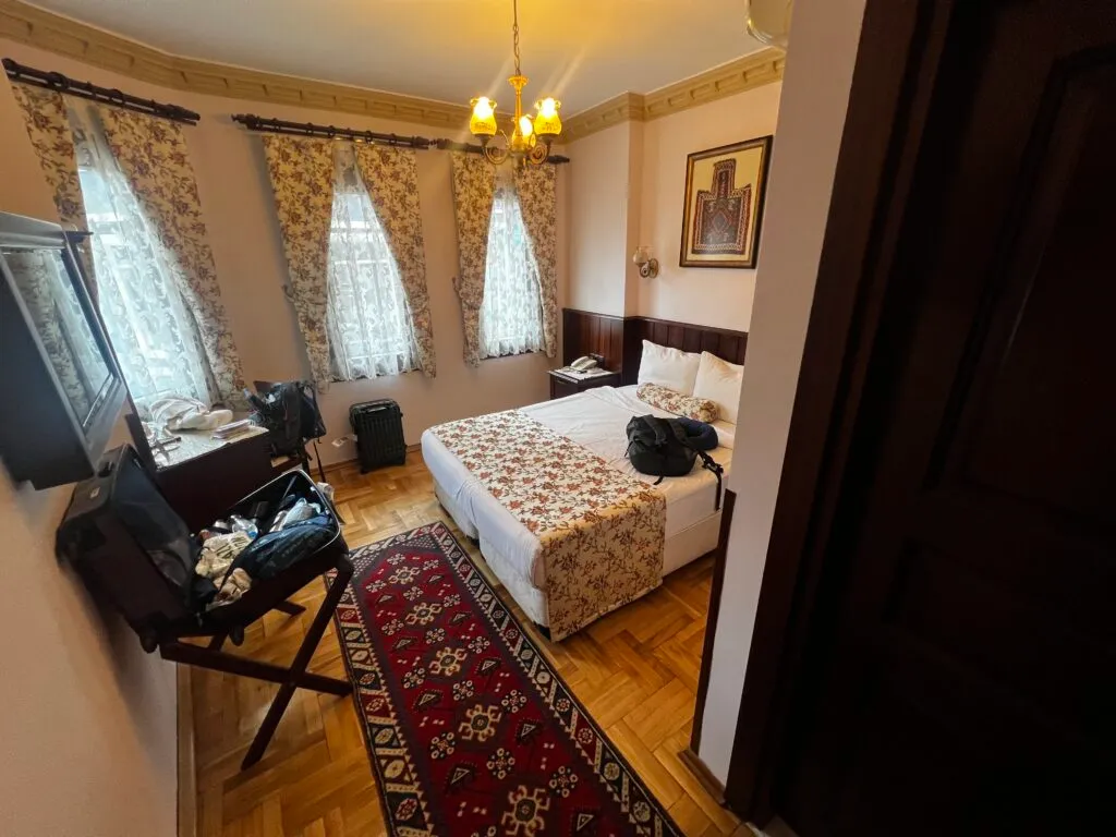 オズマンハンホテルの部屋