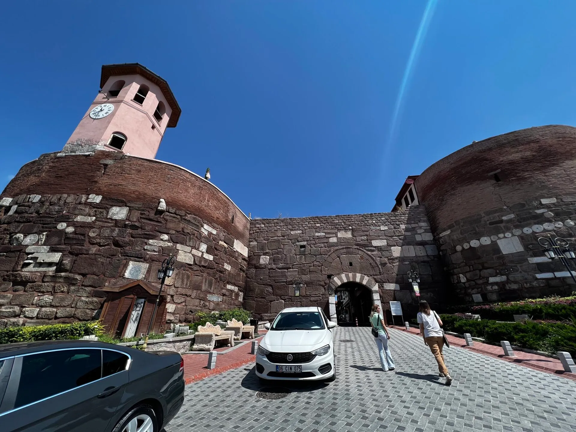 アンカラ城からの眺め