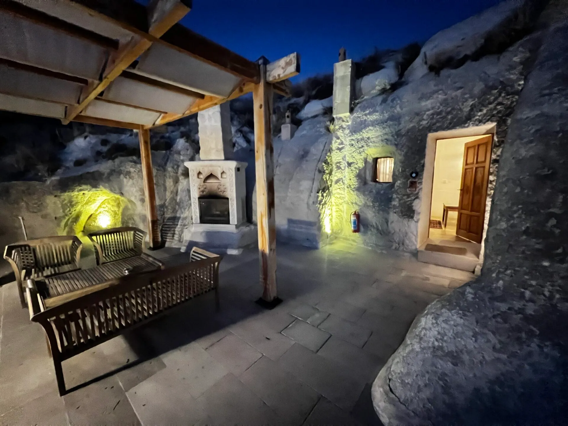 バルコニーからの眺め