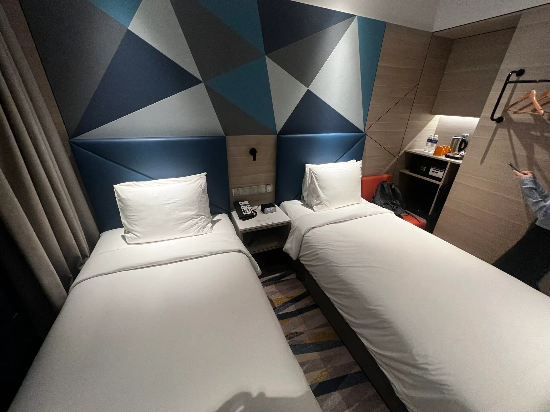 ホテルの朝食スペース