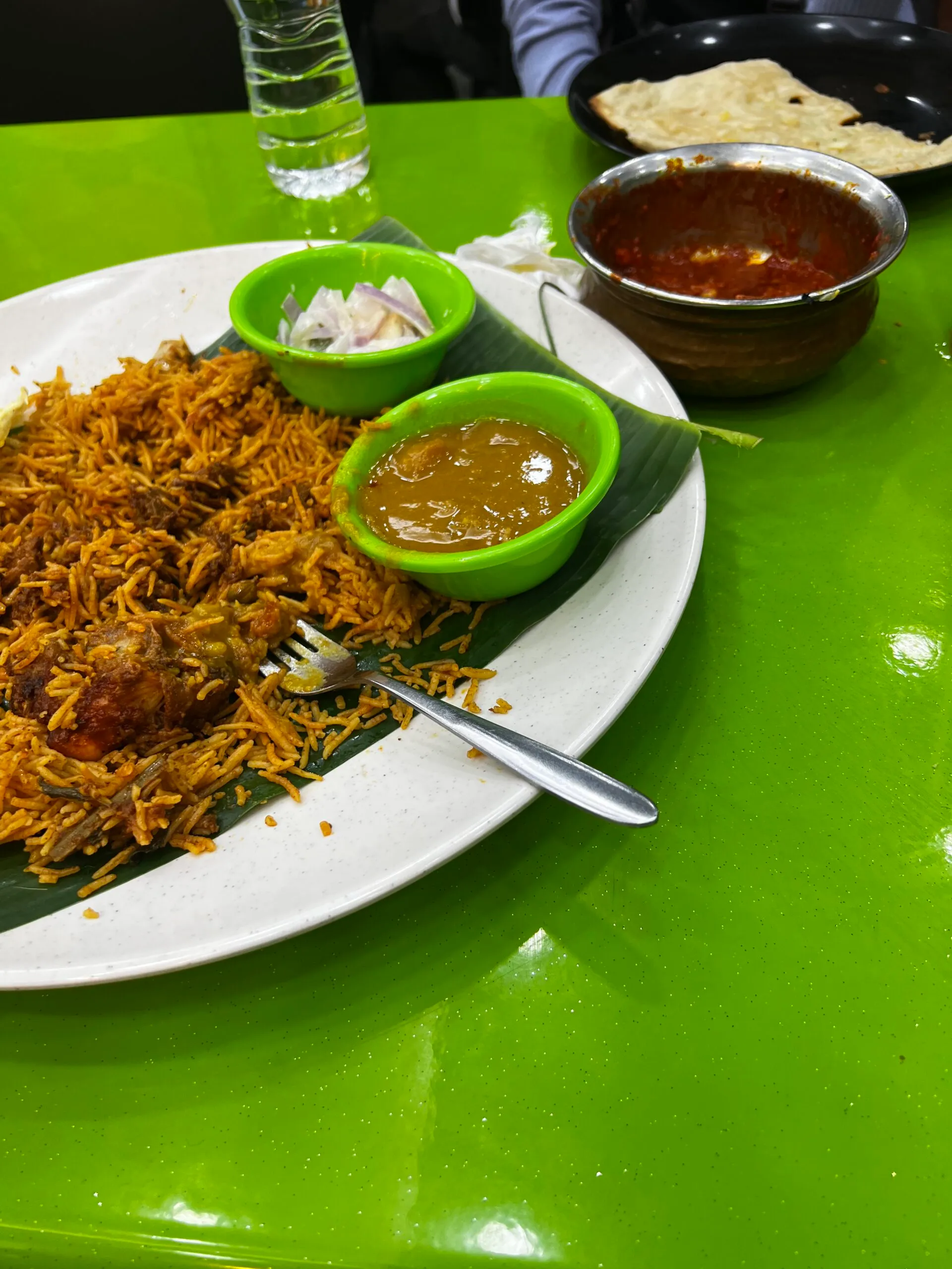 カレーセットの全体