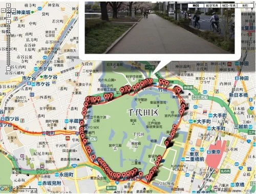 皇居外周サイクリング