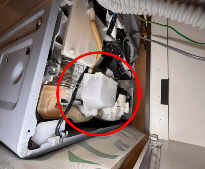 Panasonicビルトイン食洗機をDIY修理