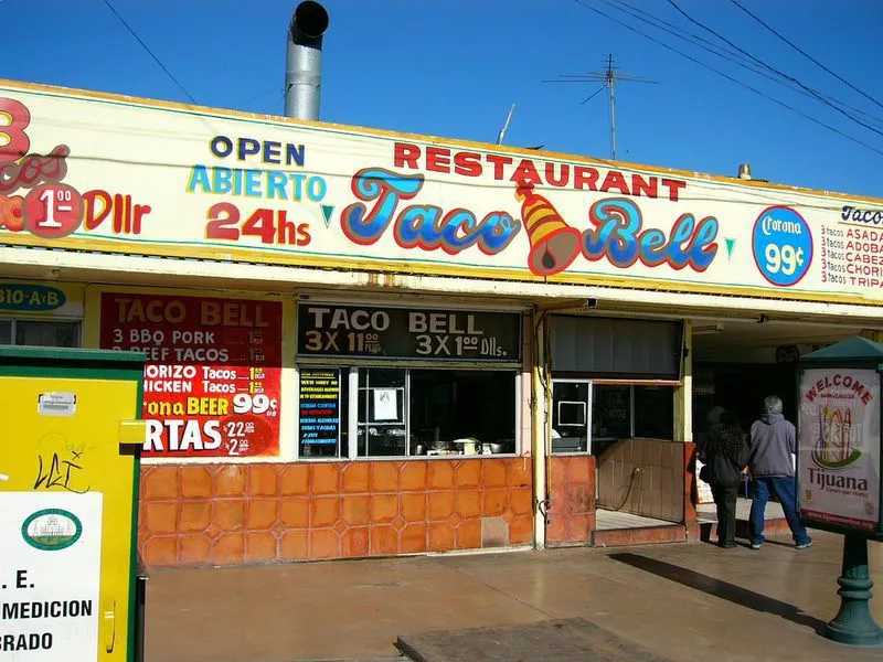 メキシコ国境付近の街並み